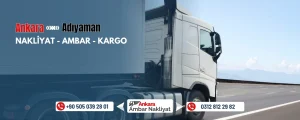 Ankara Adıyaman Ambar Nakliyat Fiyatları