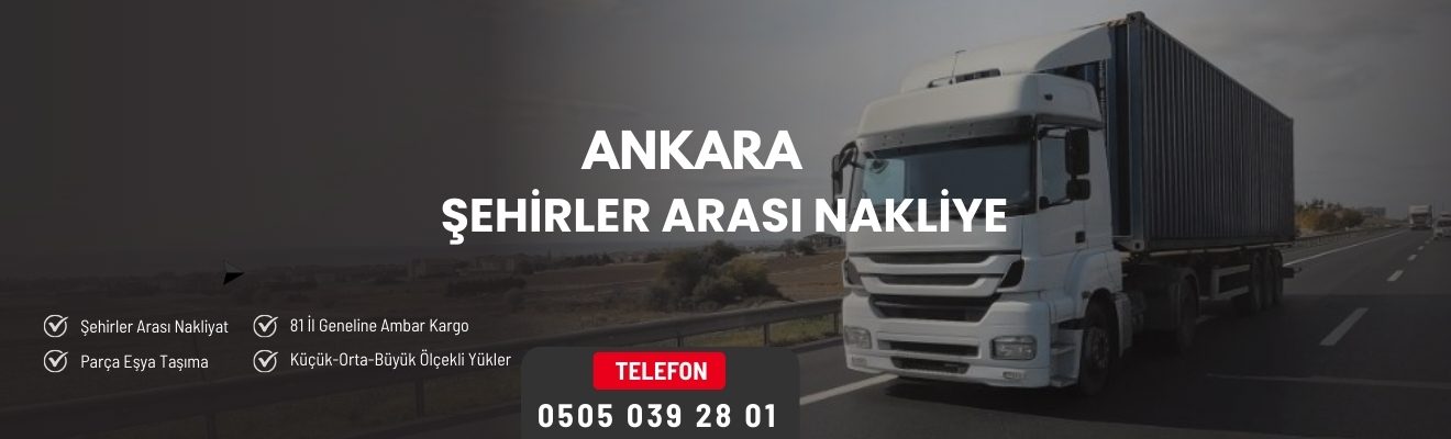 Ankara Şehirler Arası Nakliye